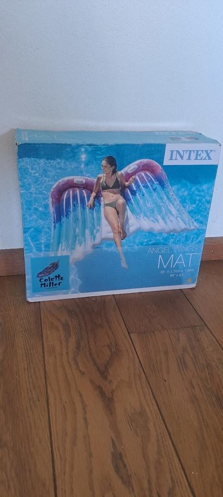 Intex Angel Wings Mat - Opblaasbaar Zwembadmatras, Ophalen of Verzenden, Nieuw