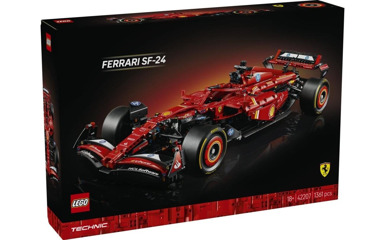 LEGO 42207 TECHNIC FERRARI SF-24 F1 AUTO, Ophalen, Lego, Zo goed als nieuw, Technic