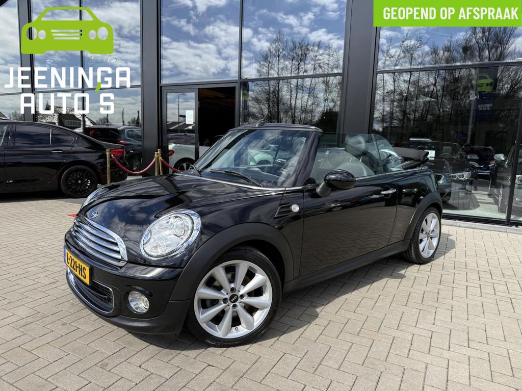 Mini Cabrio 1.6 One|PDC|Navi|Airco, Auto's, Voorwielaandrijving, Stof, Gebruikt, 4 cilinders