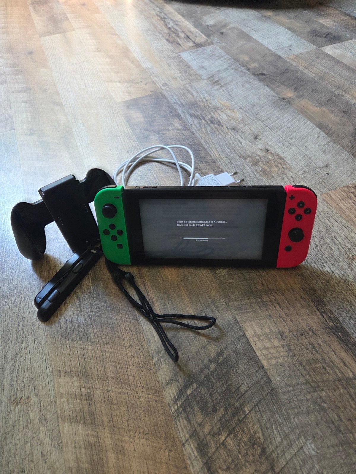 Nintendo Switch (ex docking,orginele lader), Gebruikt, Met 2 controllers, Ophalen of Verzenden, Switch Original