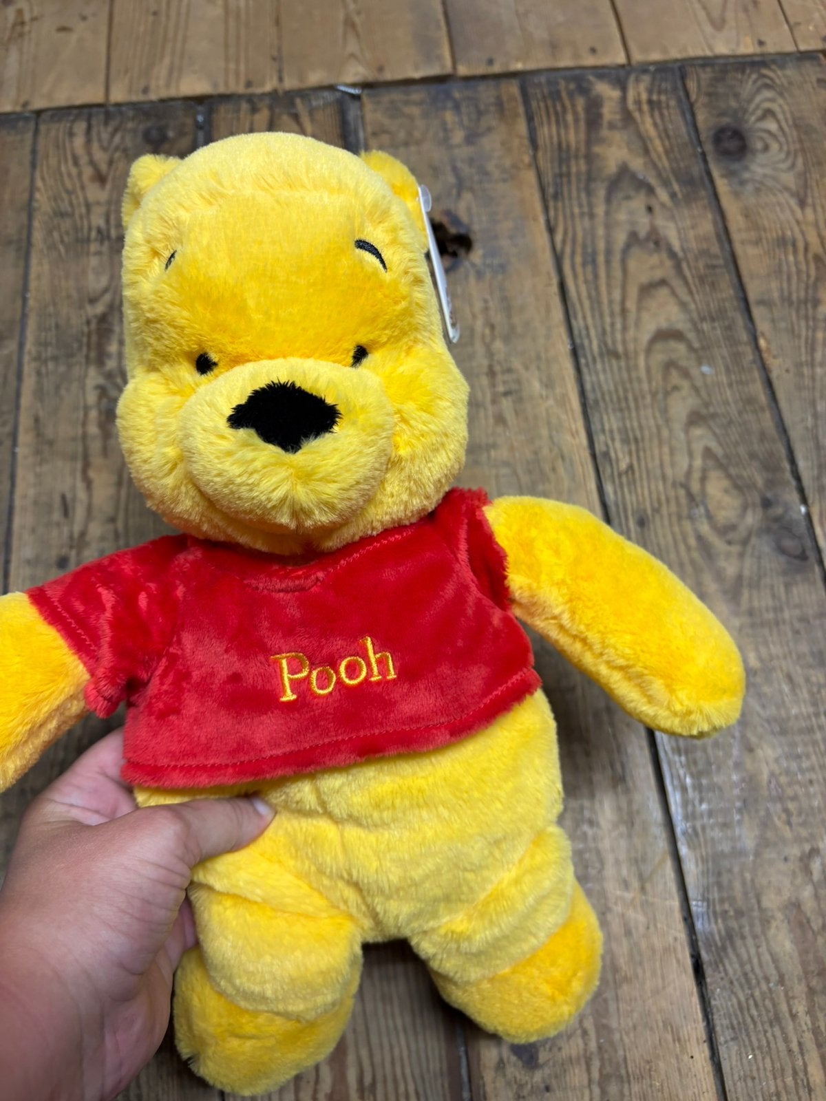 Pooh knuffel, Kinderen en Baby's, Speelgoed | Knuffels en Pluche, Ophalen of Verzenden, Zo goed als nieuw, Beer
