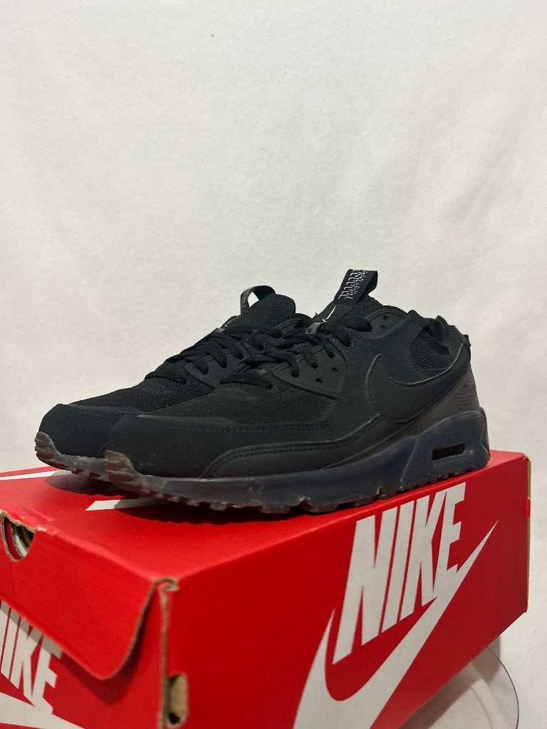 ALS NIEUW! Maat 45 - Nike Air Max 90 Terrascape Triple Black, Verzenden, Zwart, Nike, Nike