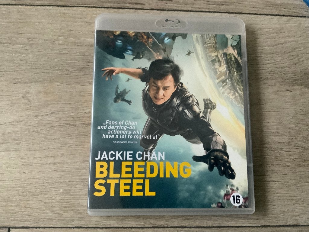 Blu-Ray Bleeding Steel Blu Ray Bluray Jackie Chan, Cd's en Dvd's, Ophalen of Verzenden, Zo goed als nieuw, Actie