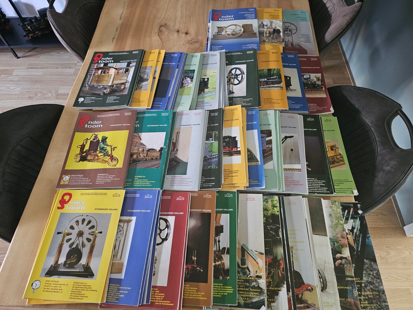 32 Jaargangen Tijdschrift Onderstoom - Complete Collectie, Ophalen of Verzenden, Overige typen