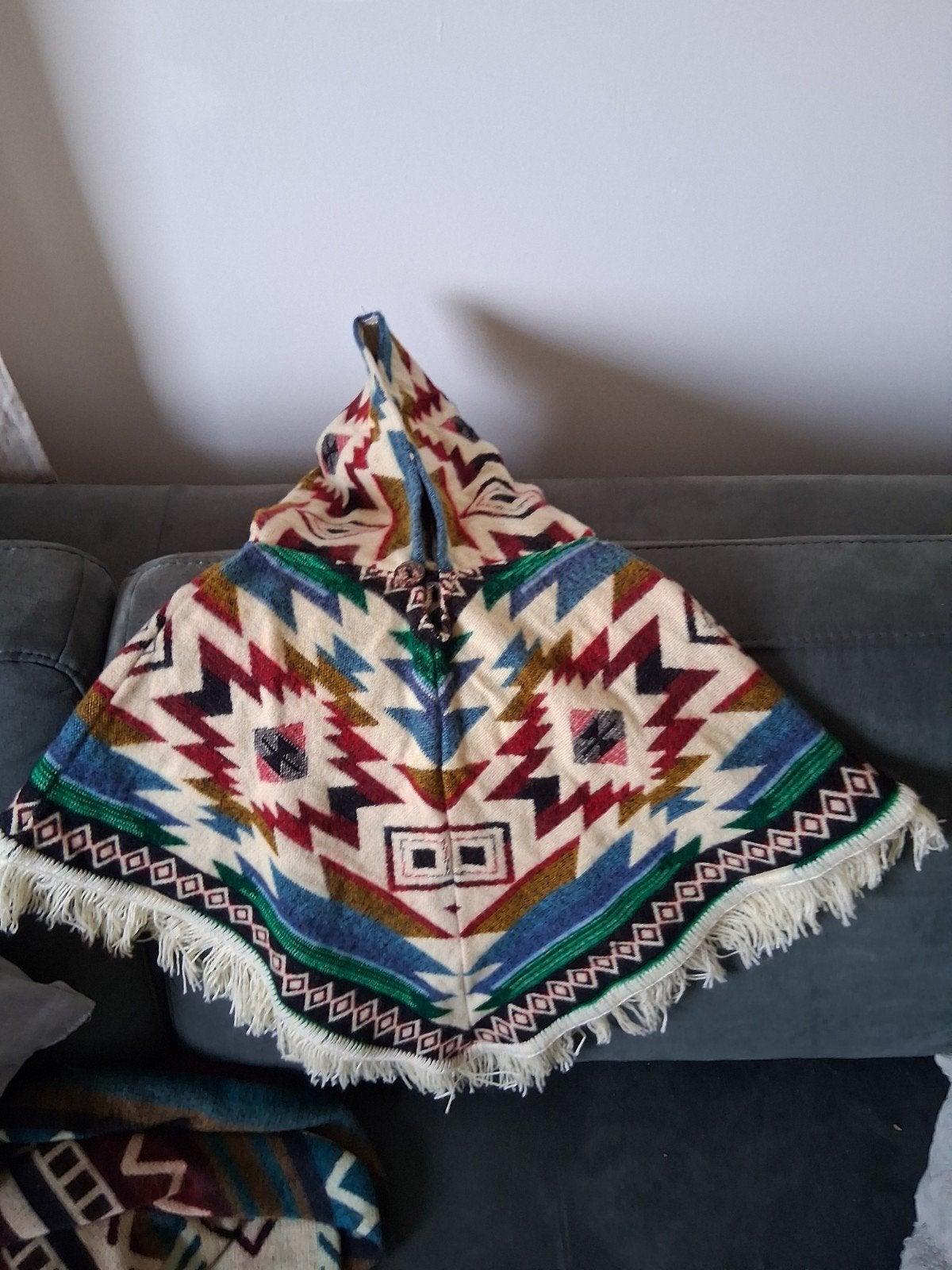 Nieuwe Alpaca Wollen Poncho voor 2-jarige, Ophalen of Verzenden, Nieuw, Jongen of Meisje