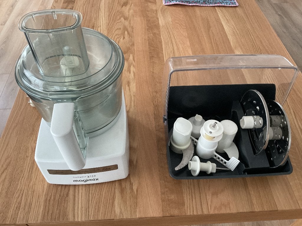 Magimix compact 3200 keukenmachine te koop, 2 tot 3 liter, Ophalen, Gebruikt, 3 snelheden of meer