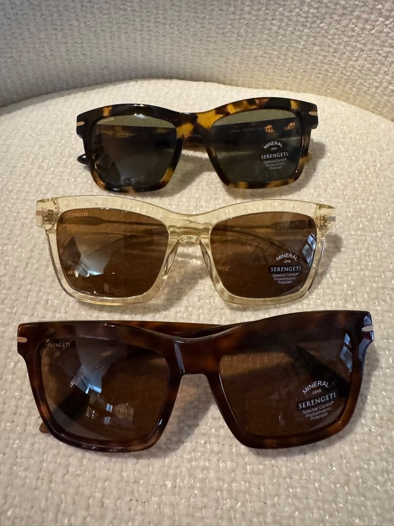 NIEUWE Serengeti zonnebril Wayfarer L polarized 3 kleuren, Overige merken, Serengeti, Zonnebril, Overige kleuren