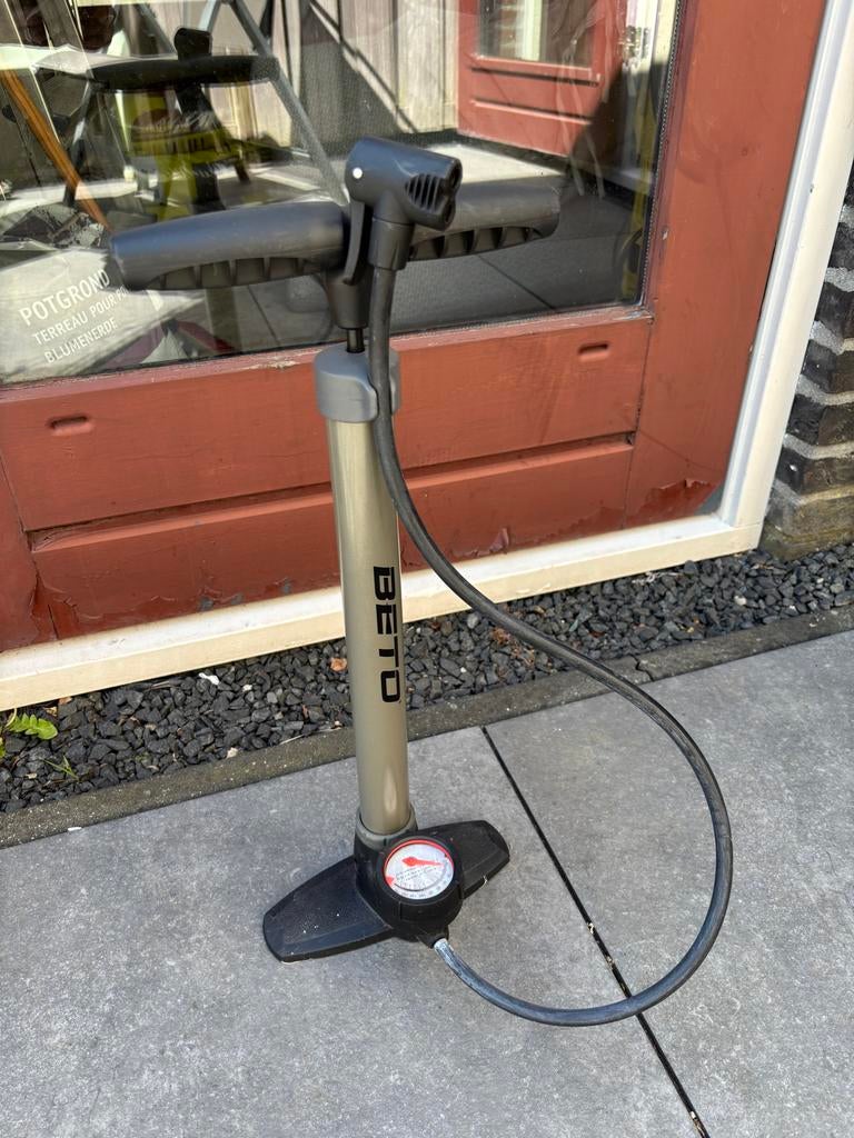 BETO Fiets Pomp met Drukmeter, Ophalen, Drukmeter, Gebruikt