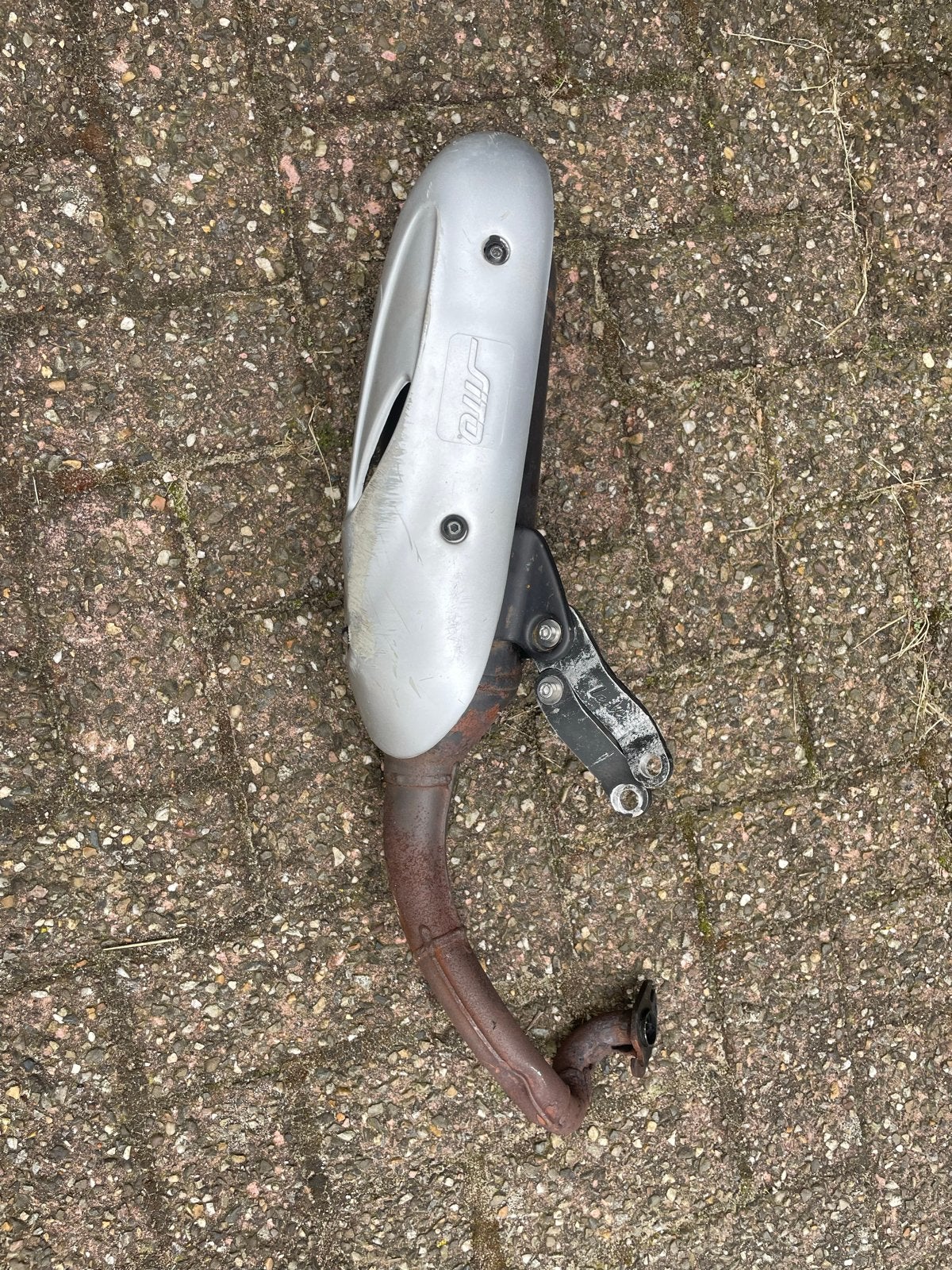 Cito Plus Uitlaat Minarelli Horizontaal, Fietsen en Brommers, Ophalen of Verzenden, Gebruikt, Uitlaat