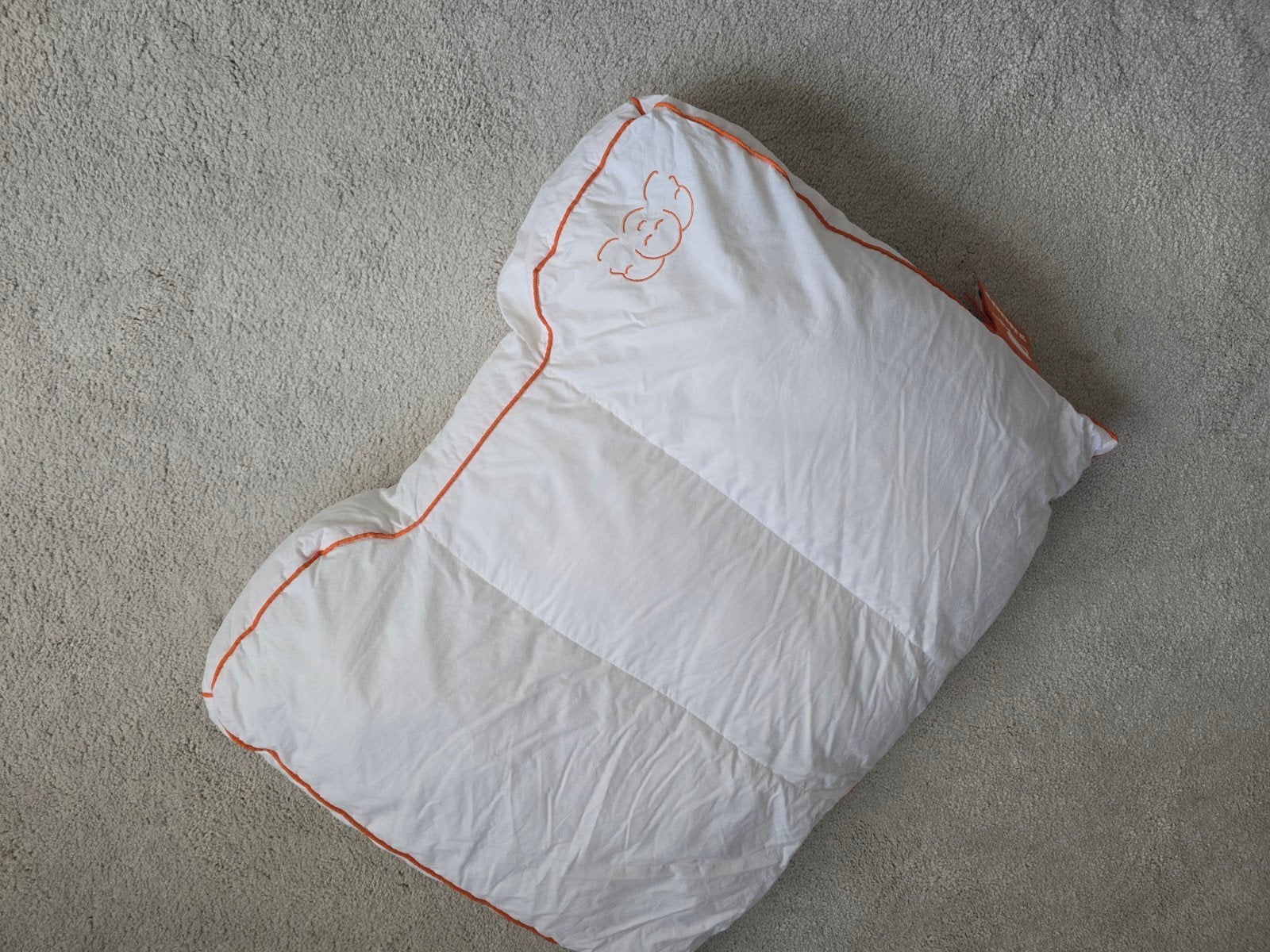 Silvana Comfort Hoofdkussen - Oranje, Gewassen & Schoon, Overige merken, Gebruikt, Wasbaar, Hoofdkussen