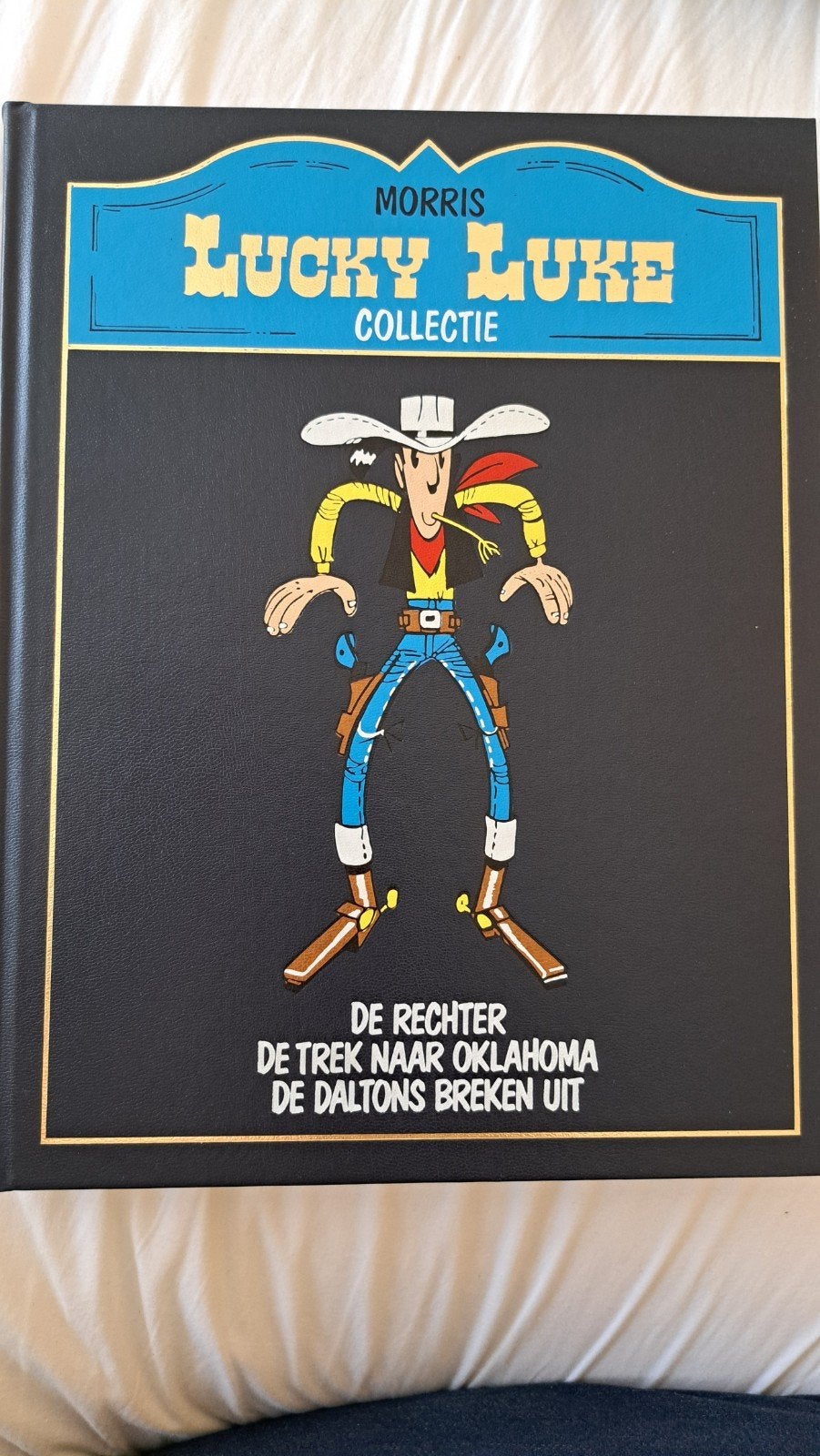 Lucky Luke Collectie nr15- De Rechter, Eén stripboek, Ophalen of Verzenden, Zo goed als nieuw, Morris