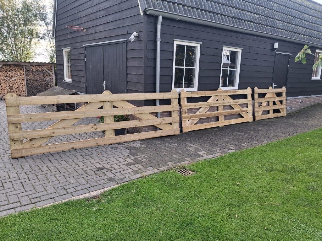 Hek / tuinhek / landhek / toegangspoort NIEUW, Ophalen, Nieuw, Hout, Tuinhek