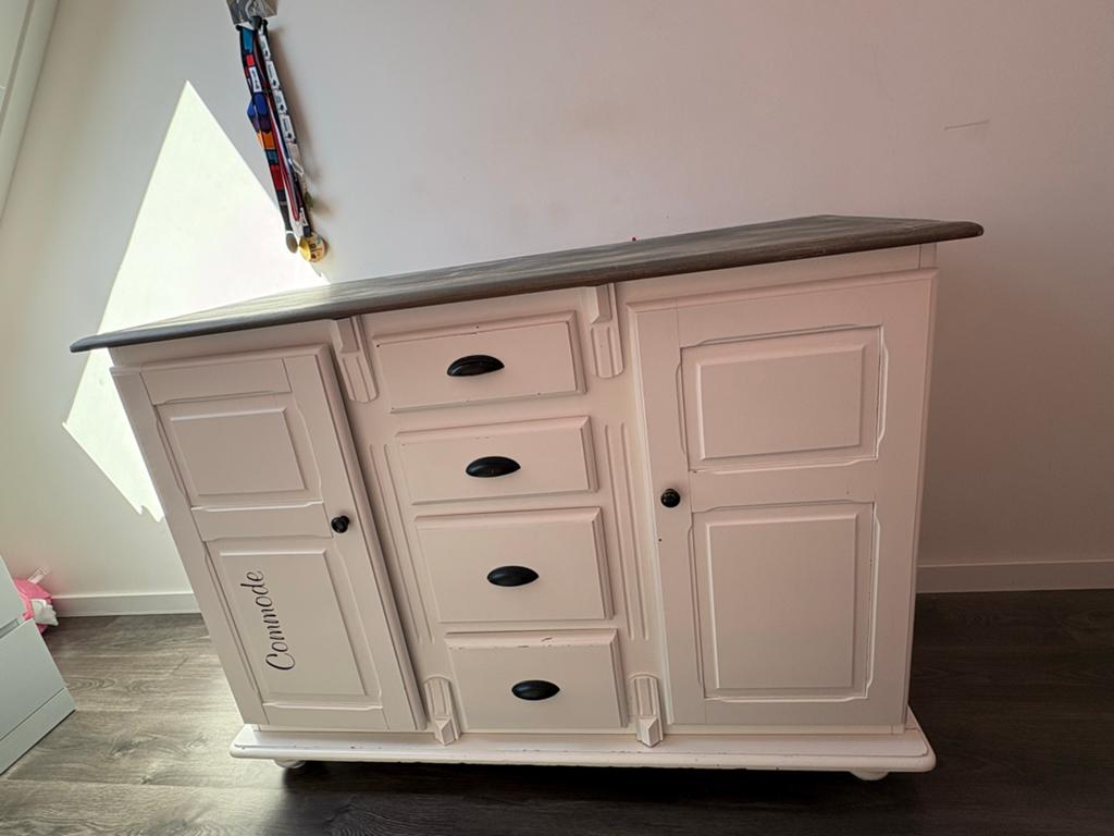 Commode Rivièra Maison, Ophalen, Gebruikt, 50 tot 70 cm, 100 cm of meer