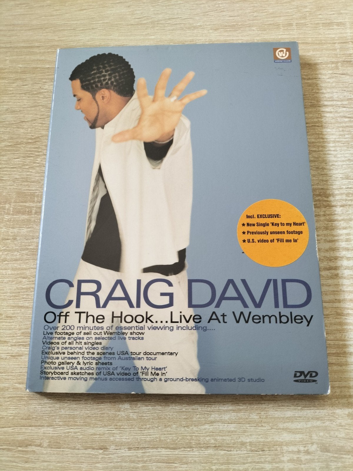 Craig David - off the hook live at Wembley, Ophalen of Verzenden