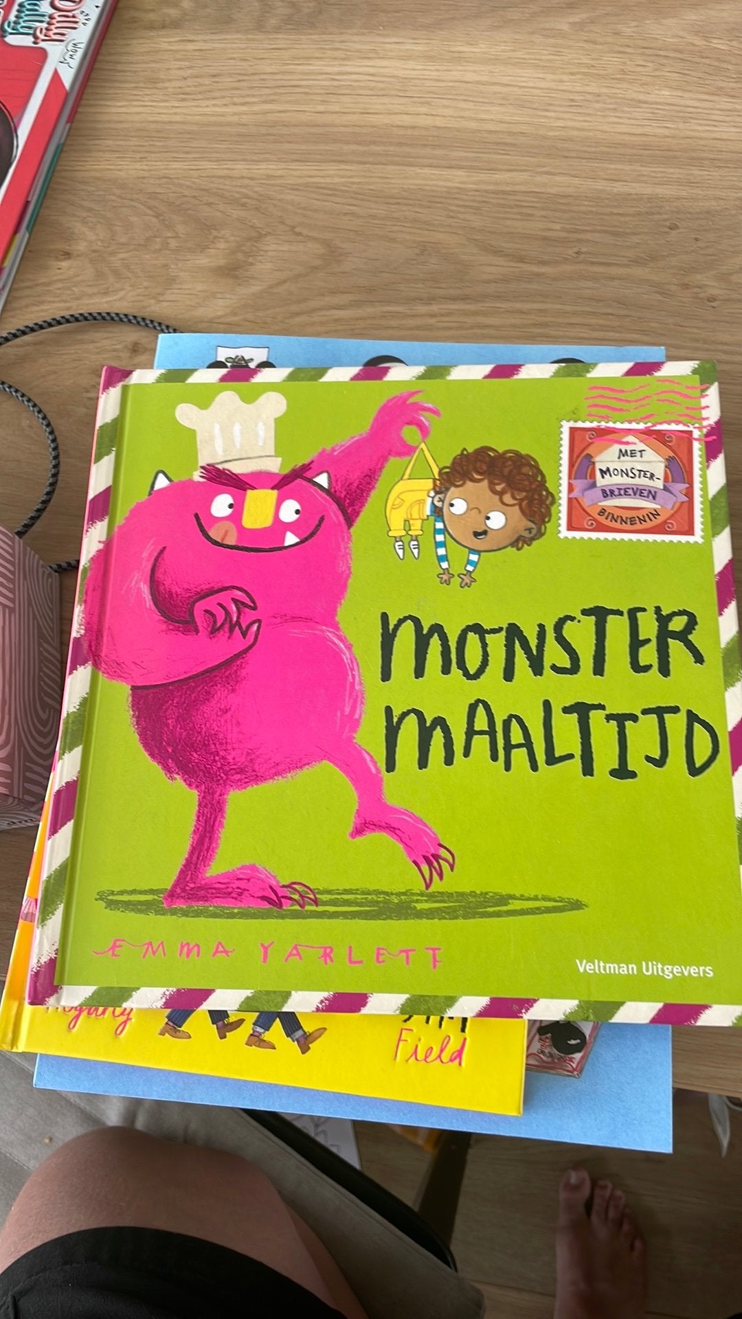 Monstermaaltijd, Boeken, Ophalen of Verzenden, Gelezen, 3 tot 4 jaar