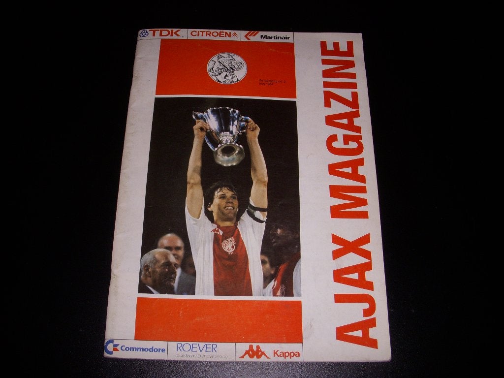 Ajax Magazine mei 1987, winnaar Europacup 2, Johan Cruijff, Verzamelen, Ophalen of Verzenden, Gebruikt, Ajax, Boek of Tijdschrift