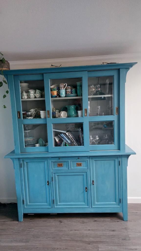 Buffetkast massief hout, Huis en Inrichting, Gebruikt, 200 cm of meer, 150 tot 200 cm, Ophalen of Verzenden