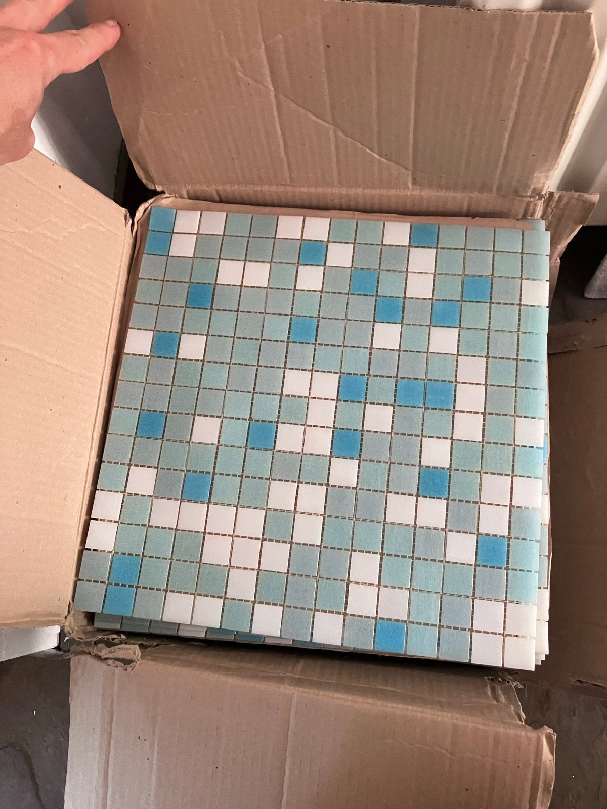 Bisazza Mozaïek Tegels Seychelles - 4,1 m², Ophalen, Nieuw, Minder dan 20 cm, 20 tot 40 cm