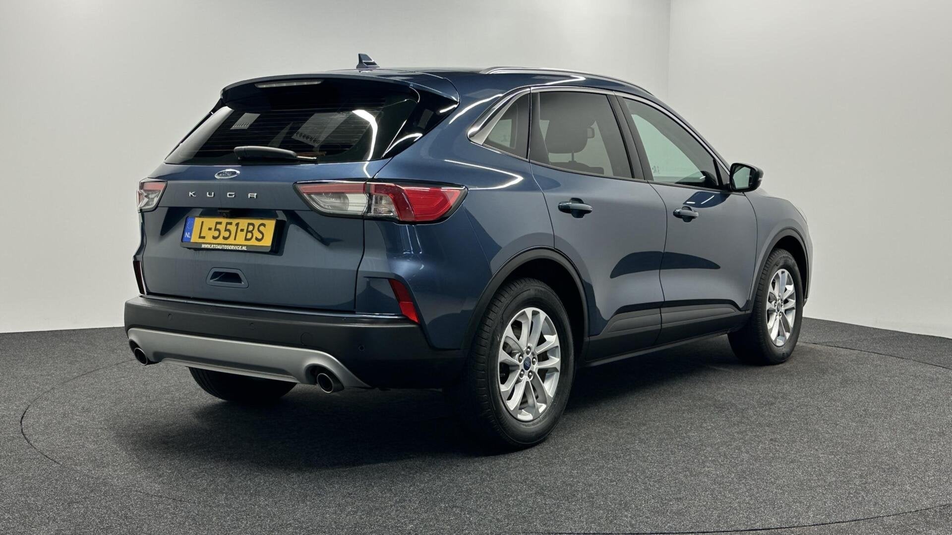 Ford Kuga 1.5 EcoBoost Titanium CAMERA ECC CRUISE LED LM DAB, Voorwielaandrijving, Gebruikt, Met garantie (alle), Blauw