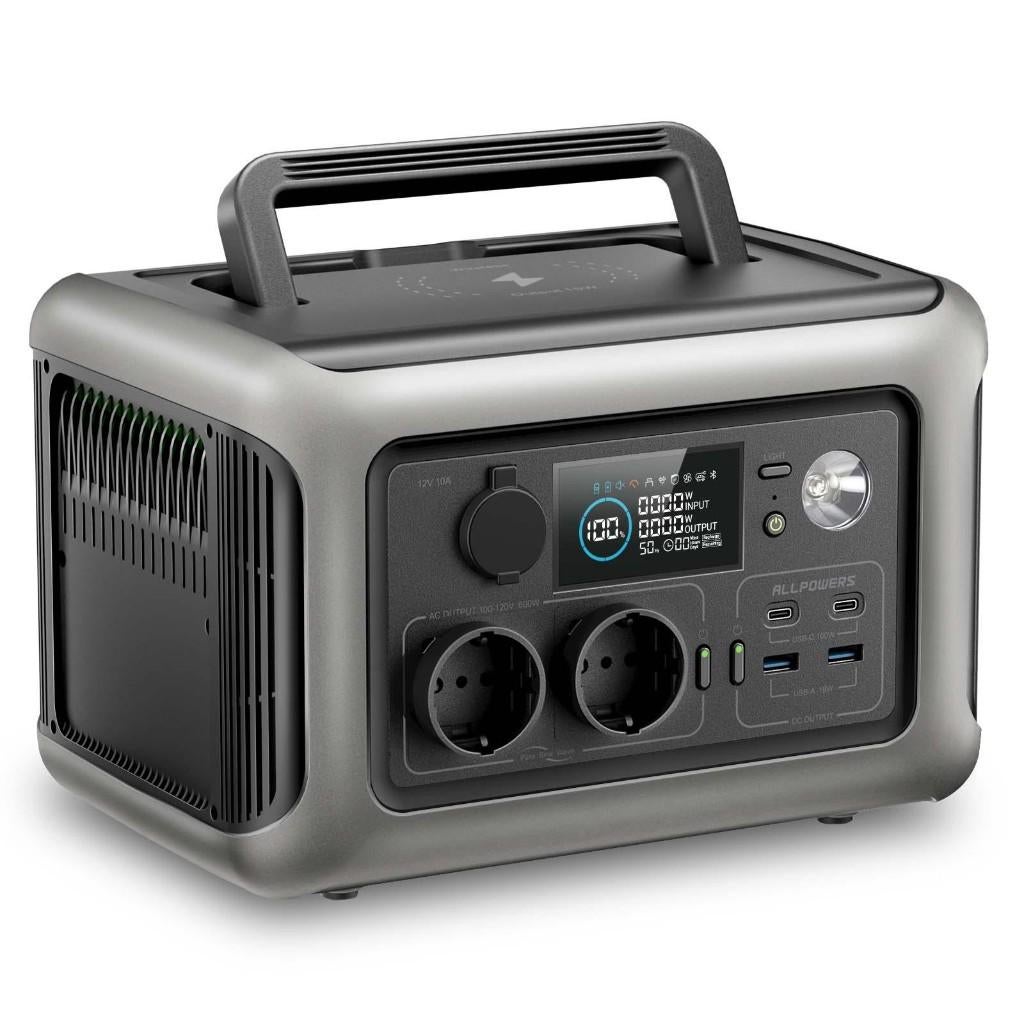 R600 Powerstation 600W / 299Wh – SNEL OPGELADEN – NIEUW -, Ophalen of Verzenden, Nieuw