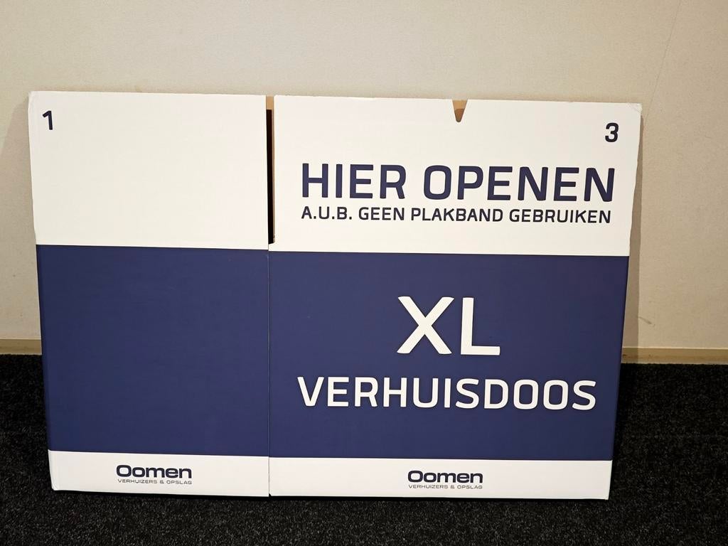 new moving box - verhuisdoosen, Ophalen, Doos, 40 tot 60 cm, 50 tot 75 cm