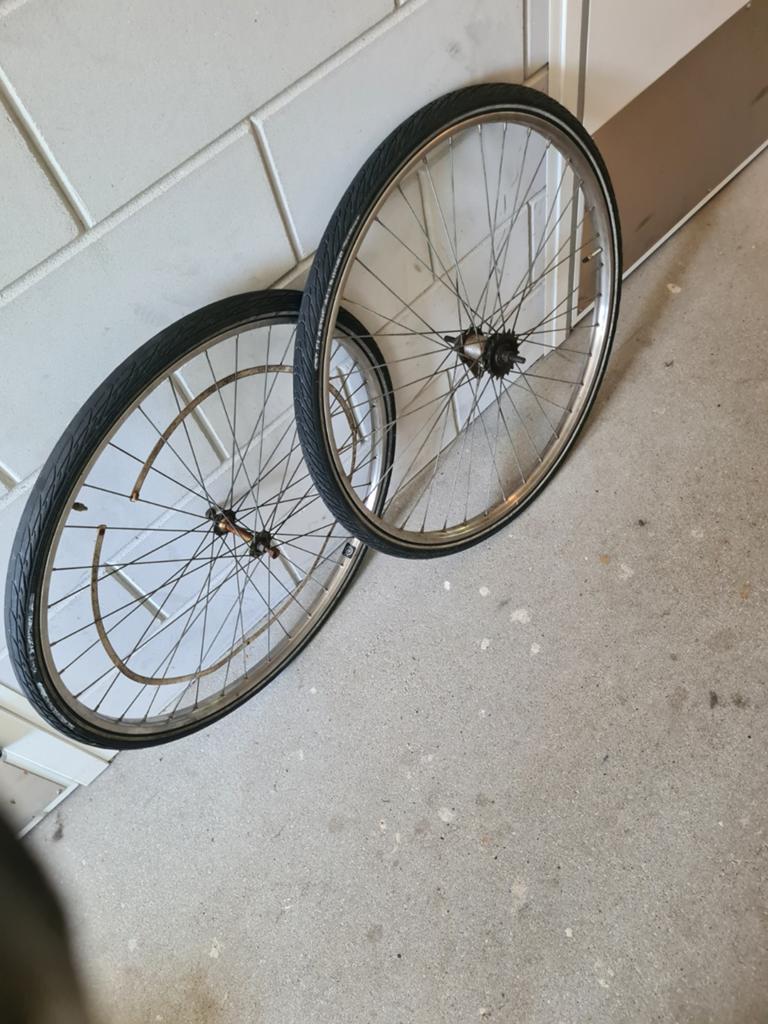 Oma fiets, Fietsen en Brommers, Fietsonderdelen, Ophalen
