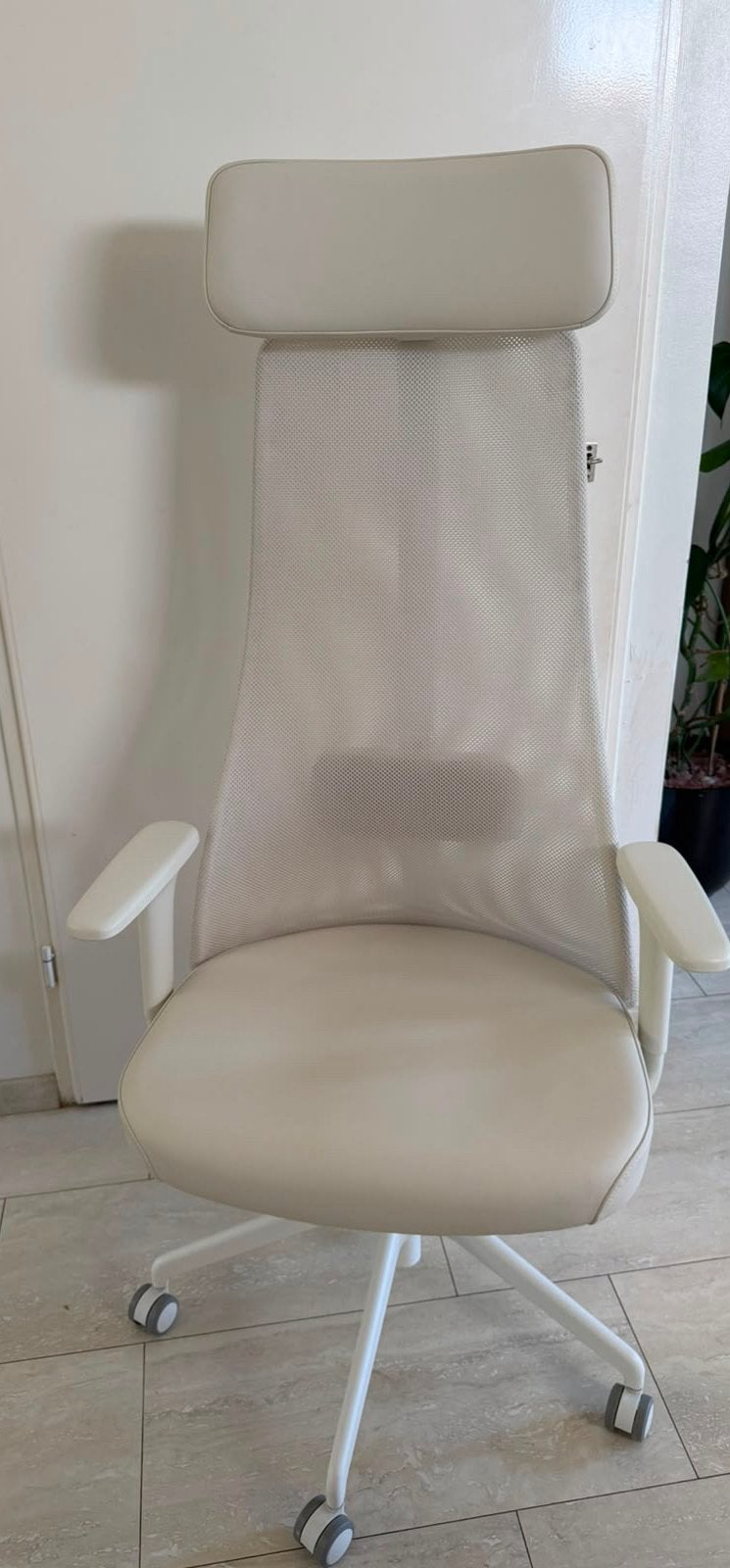 Ikea bureaustoel NIEUW, Huis en Inrichting, Ophalen, Ergonomisch, Zo goed als nieuw, Wit