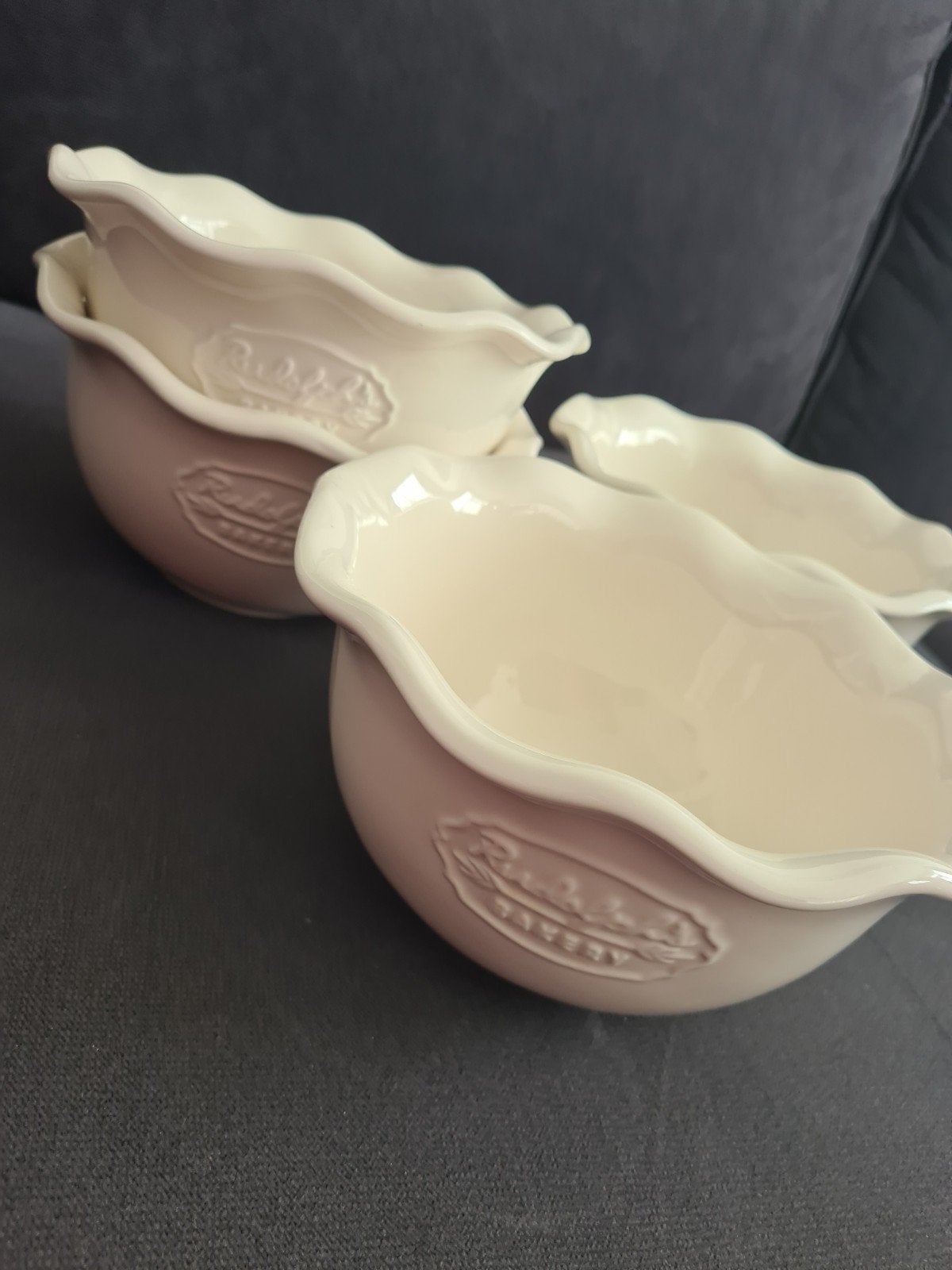 Set van 4 Rudolph's Bakery schalen - Nieuw, Porselein of Keramiek, Schaal, Nieuw, Ophalen of Verzenden