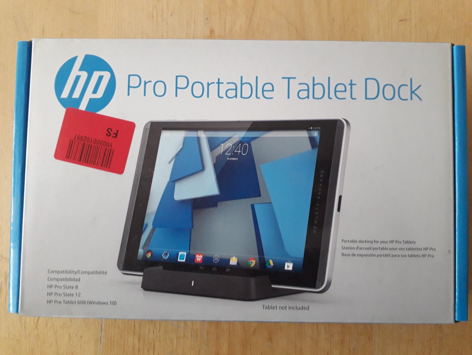 HP Pro Portable Tablet Dock - Dockingstation voor tablets, Computers en Software, Dockingstations, Ophalen of Verzenden, Nieuw