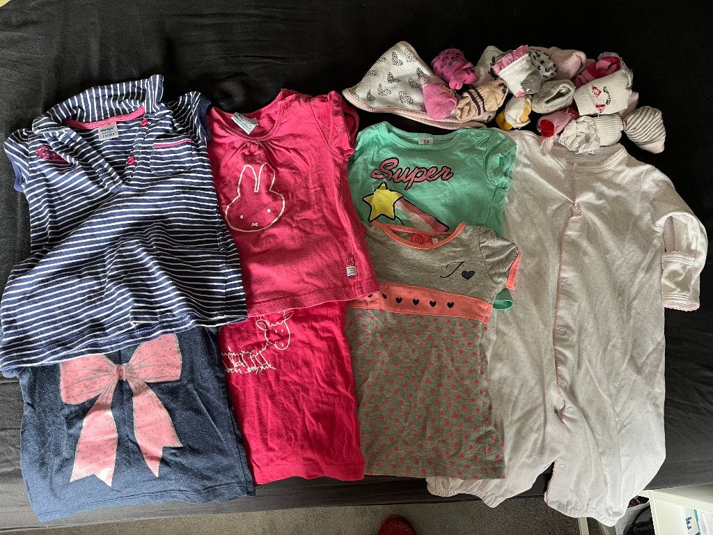 meisjes maat 62 -80, Kinderen en Baby's, Babykleding | Baby-kledingpakketten, Ophalen of Verzenden, Maat 68