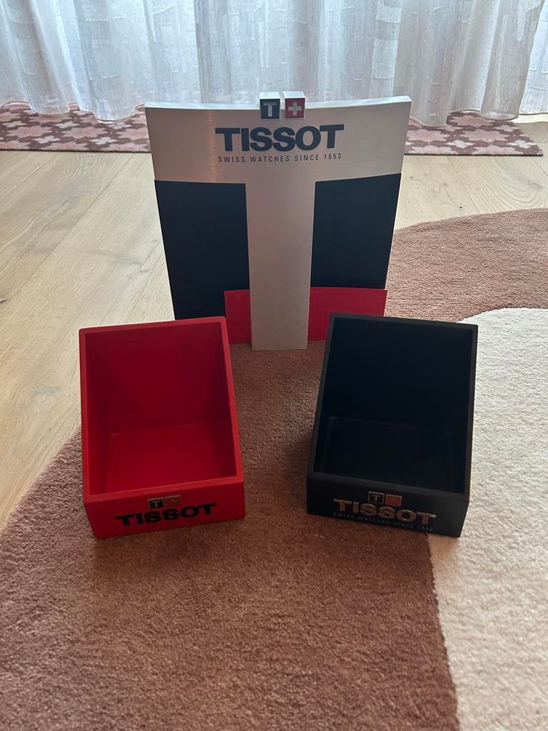 Tissot horloge display / etalage opstelling, Sieraden, Tassen en Uiterlijk, Horloges | Heren, Ophalen of Verzenden, Zo goed als nieuw