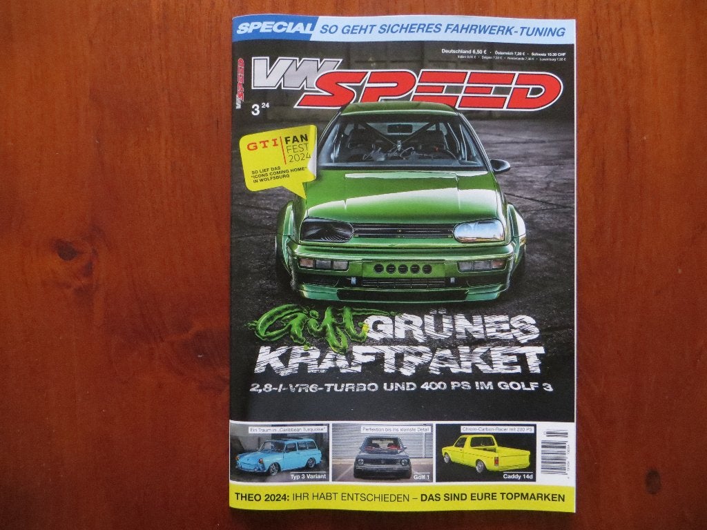 VW Speed (3 2024) Typ 3 Varant, Golf 1, Caddy 14d, Jetta II, Boeken, Ophalen of Verzenden, Nieuw, Volkswagen