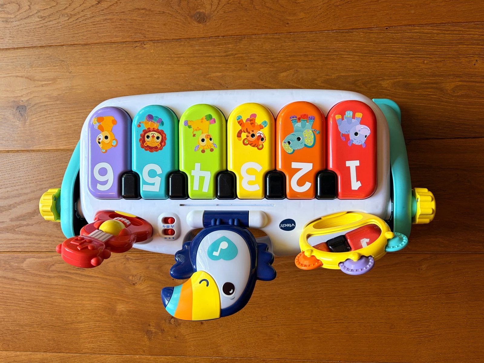 Vtech Mijn Eerste Piano - Zo goed als nieuw, Ophalen of Verzenden, Zo goed als nieuw, Overige typen, Met licht