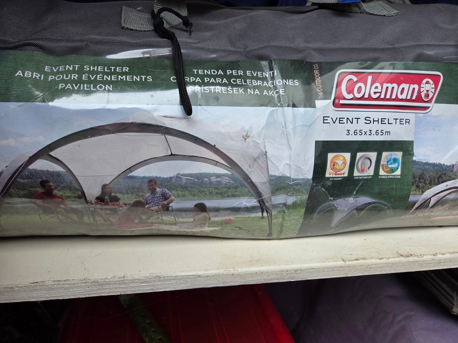 Coleman Event Shelter 3.65x3.65m - Ideaal voor elk event!, Ophalen of Verzenden