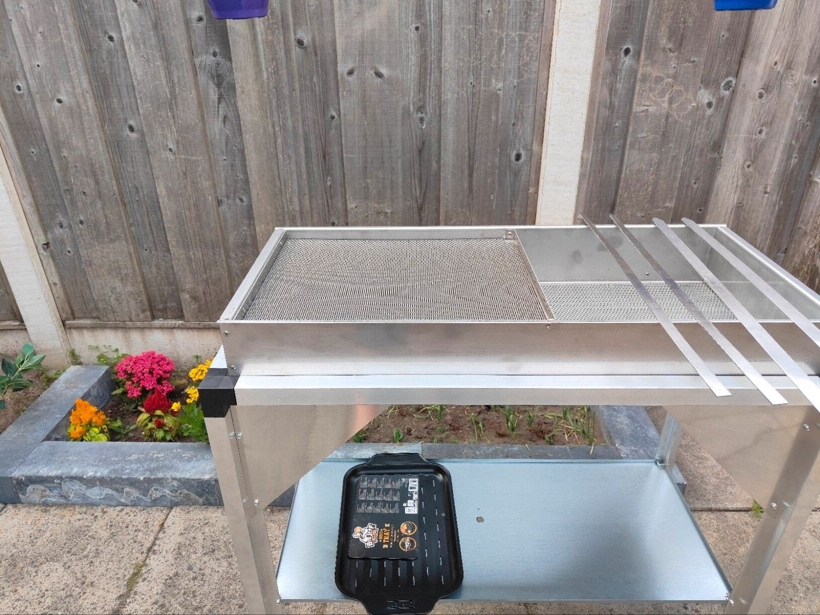 RVS -- Barbecue --RVS, Tuin en Terras, Barbecue-accessoires, Ophalen of Verzenden