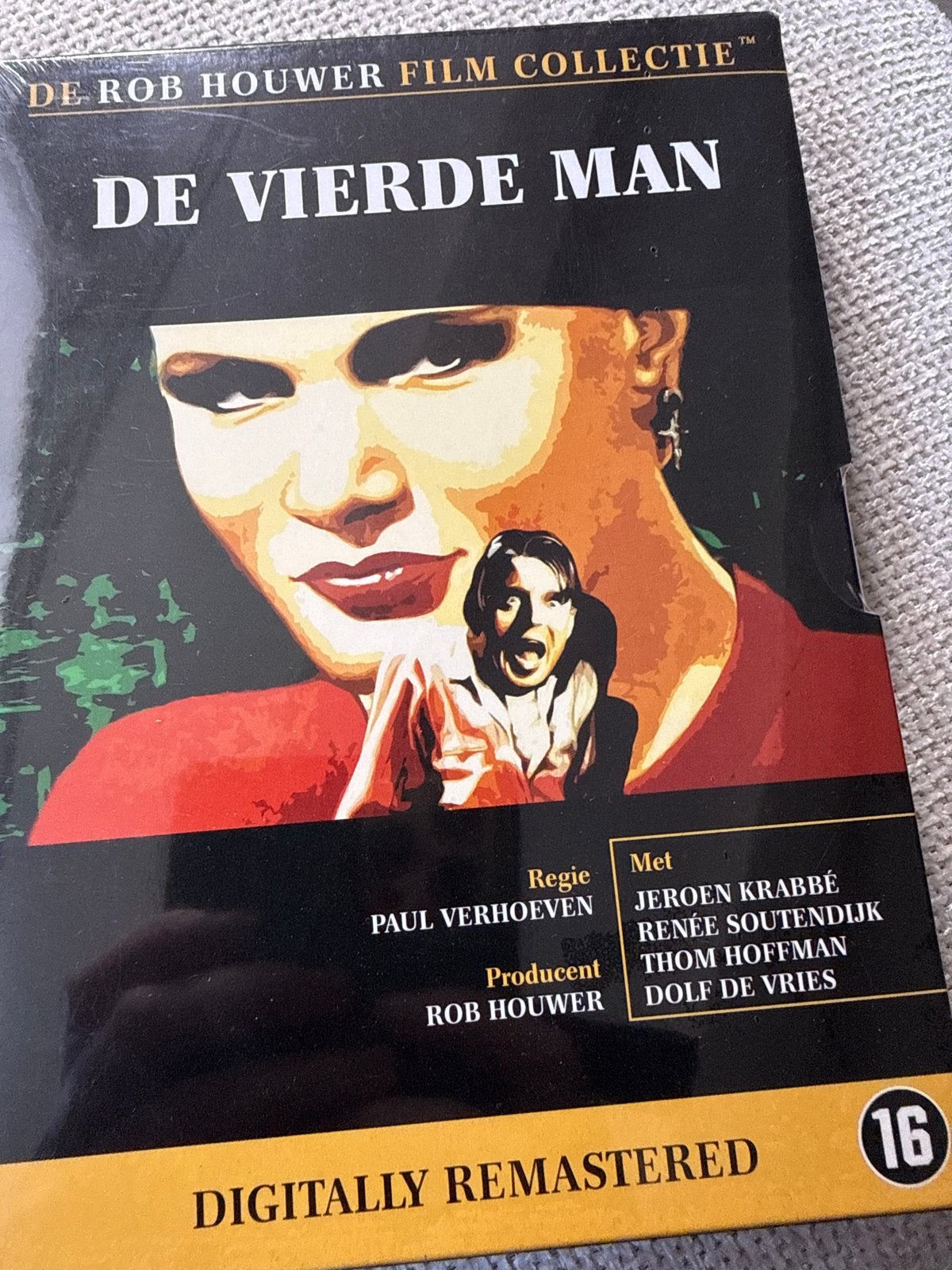De Vierde Man - Rob Houwer Film Collectie (Digitally Remaste, Vanaf 16 jaar, Ophalen of Verzenden, Nieuw in verpakking, Remastered