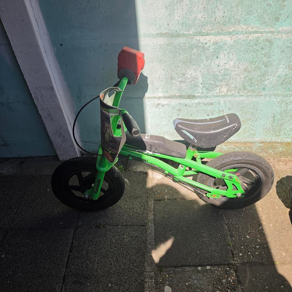 Kawasaki loopfiets - Groen - In goede staat, Ophalen, Gebruikt, Minder dan 16 inch, Kawasaki