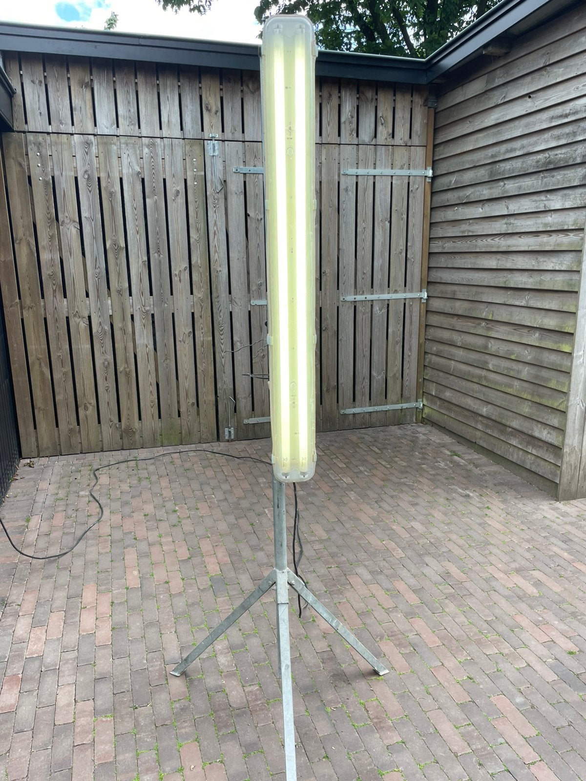 Werklamp op statief!, Ophalen, Gebruikt, Wasrek