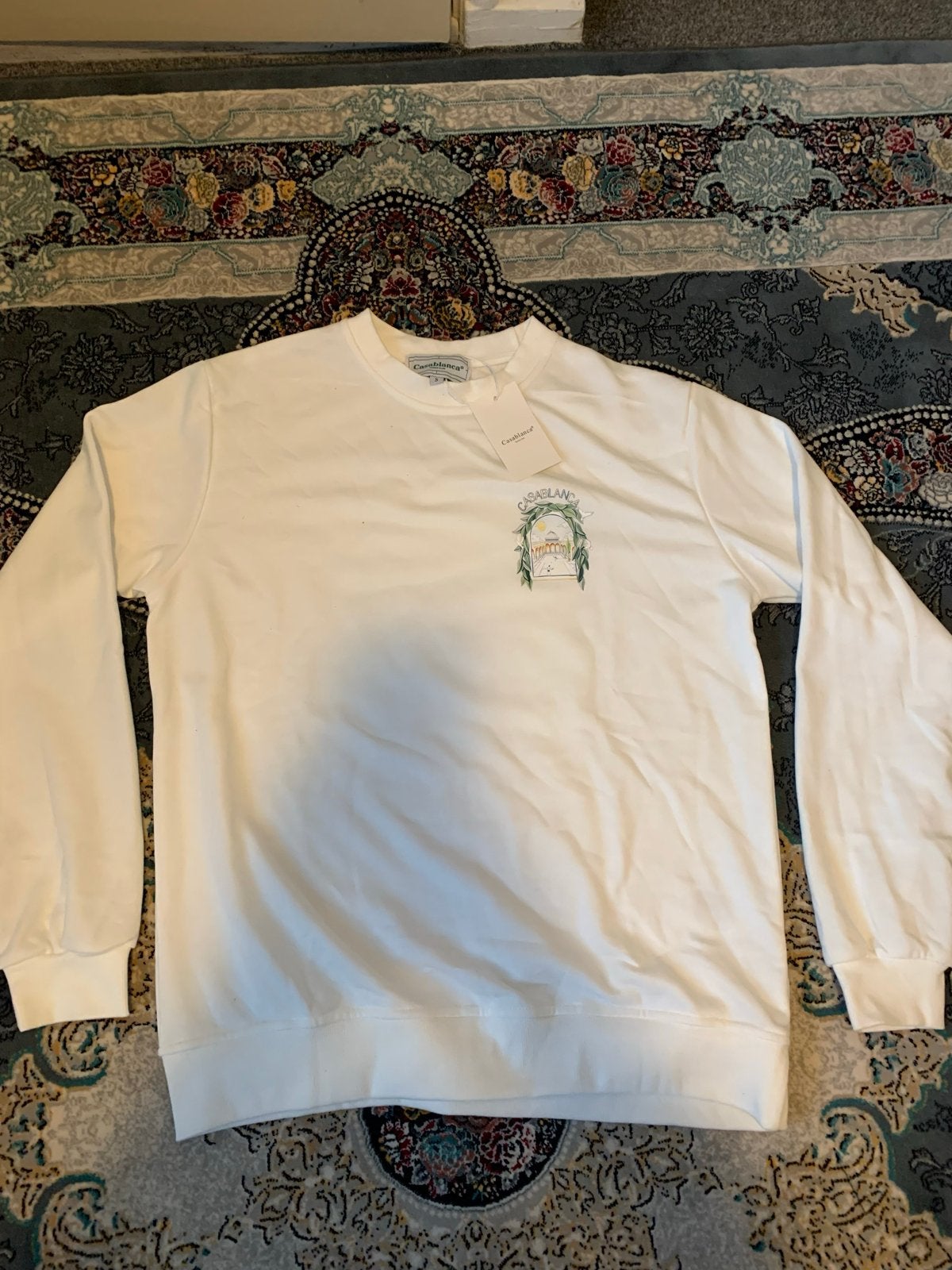 Casablanca Tennis Club Trui Maat S - Nieuw met labels, Kleding | Heren, Truien en Vesten, Ophalen of Verzenden, Nieuw, Maat 46 (S) of kleiner