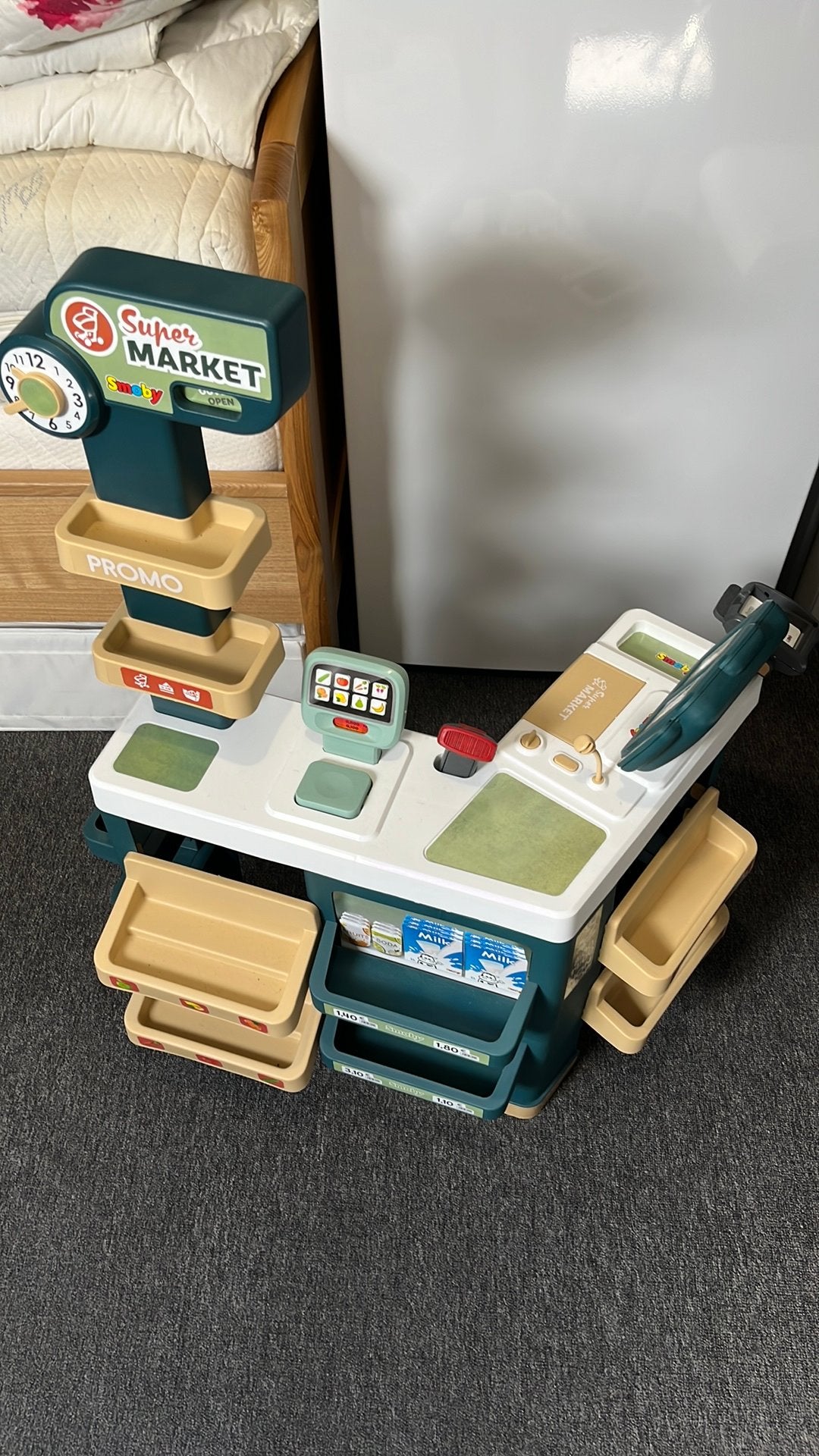 Smoby speelgoed incl winkelkar, Kinderen en Baby's, Ophalen, Zo goed als nieuw