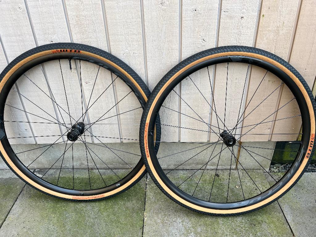 Fulcrum Racing 600 DB wielset met WTB gravelbanden, Fietsen en Brommers, Fietsonderdelen, Ophalen, Gebruikt, Wiel, Fulcrum
