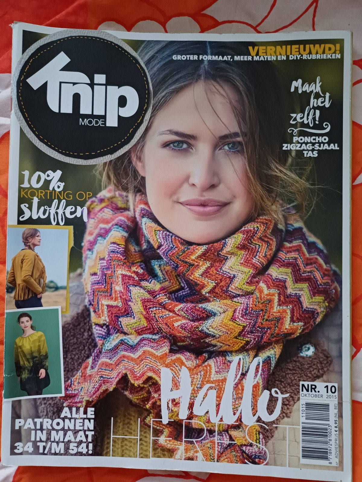 knipmode patronen naaien herfst, Hobby en Vrije tijd, Kledingpatronen, Ophalen of Verzenden, Zo goed als nieuw, Vrouw, Knipmode