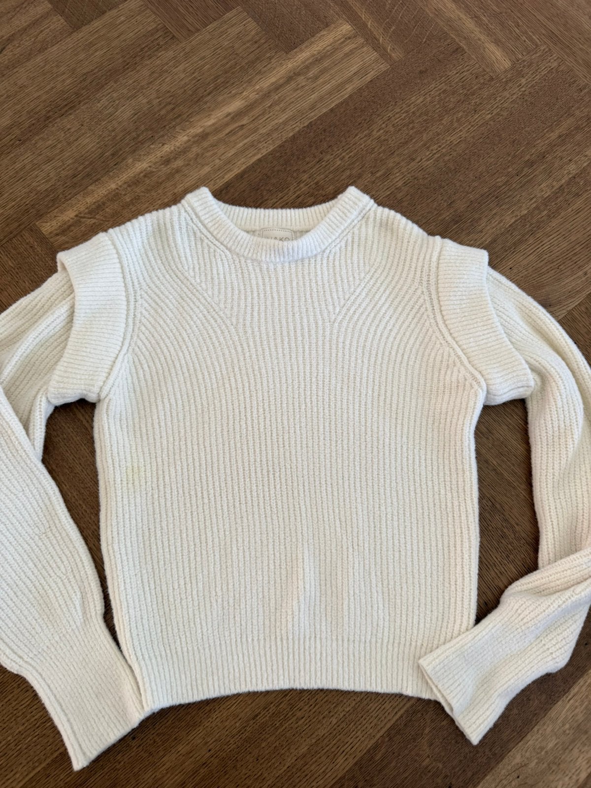 Ai&Ko creme trui, Ophalen of Verzenden, Zo goed als nieuw, Meisje, Trui of Vest