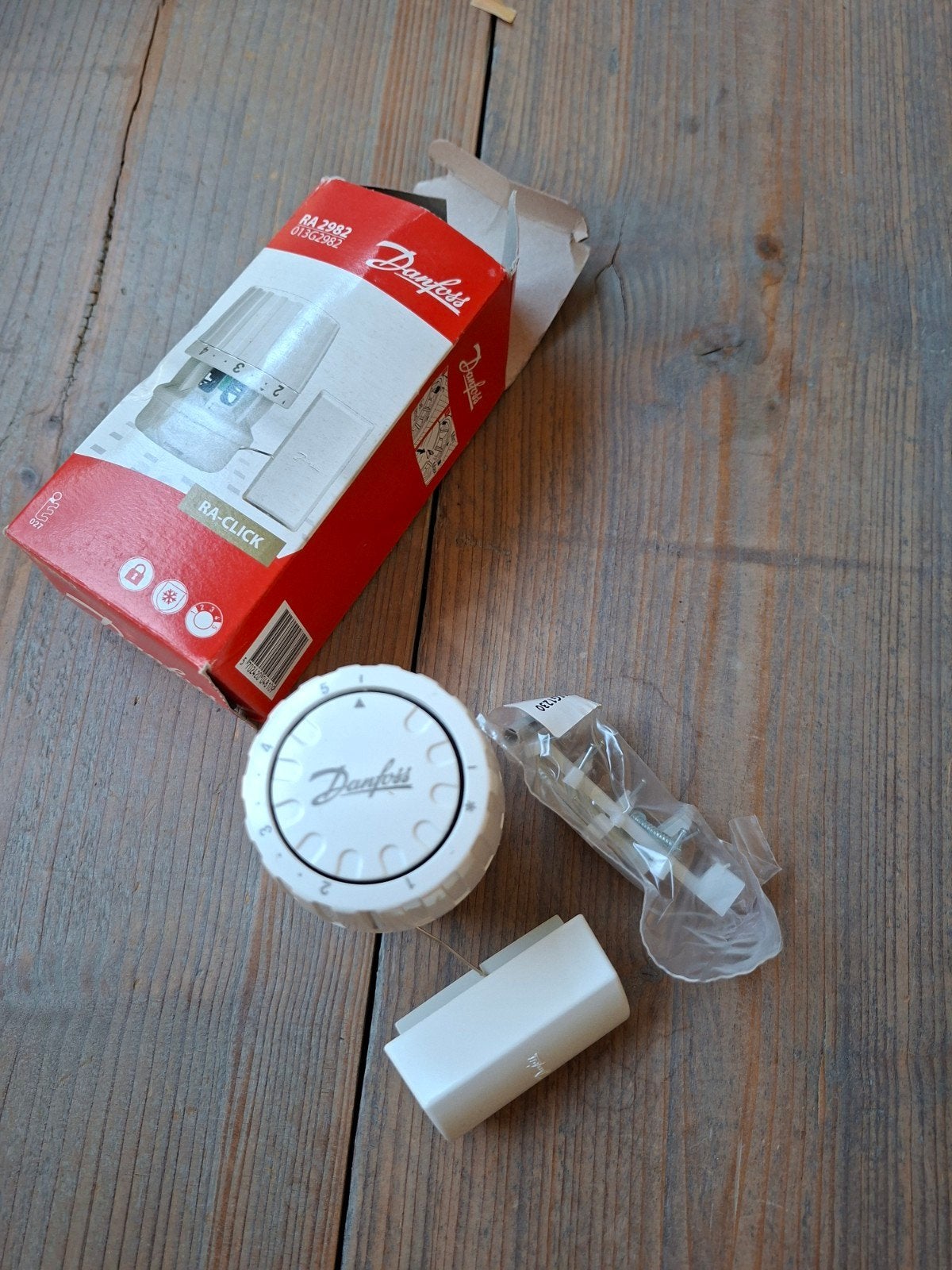 Danfoss RA 2982 -CLICK Thermostaatknop - Nieuw in doos, Doe-het-zelf en Verbouw, Verwarming en Radiatoren, Ophalen of Verzenden