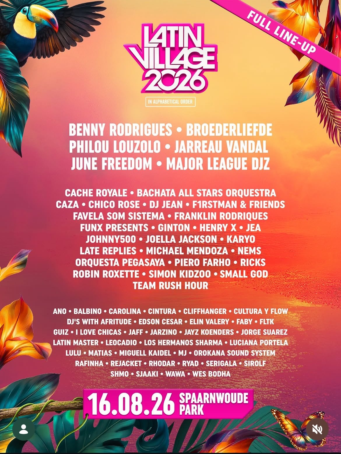 Latin village tickets VIP, Twee personen