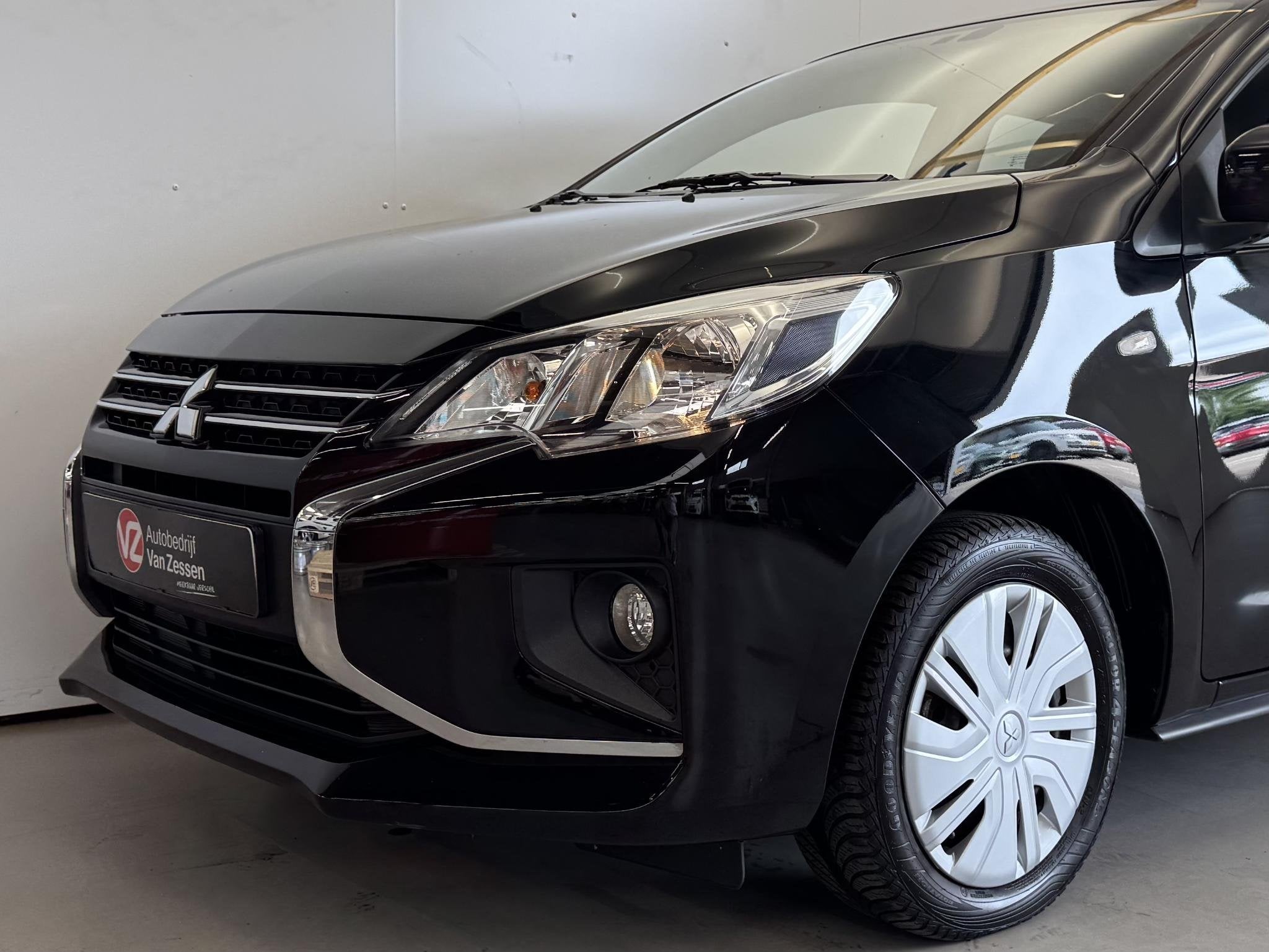 Mitsubishi Space Star 1.2 Connect+ | App Connect | NL Auto |, Auto's, 12 maanden, Stof, Gebruikt, Zwart