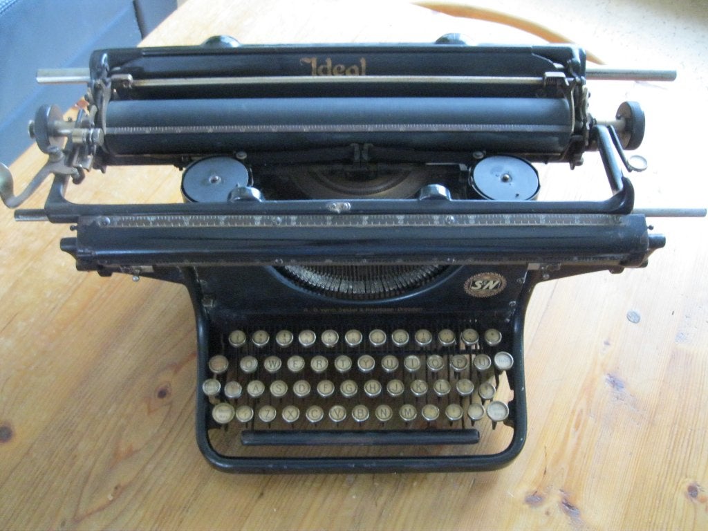 1 Seidel Naumann Ideal typmachine, 6671, Antiek en Kunst, Ophalen of Verzenden