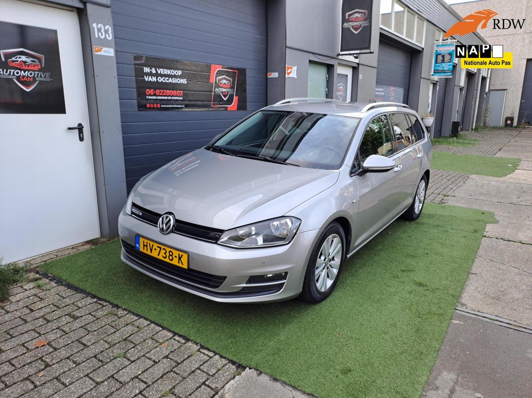 Volkswagen Golf Variant 1.0 TSI 115pk Bluemotion 2016 Grijs, Voorwielaandrijving, Gebruikt, Euro 6, 116 pk