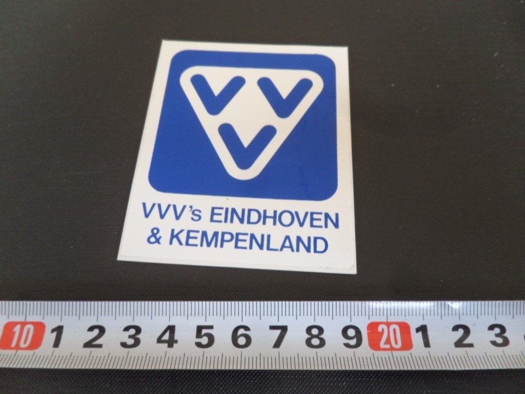 sticker EHV  VVV's Eindhoven & Kempenland, Ophalen of Verzenden, Zo goed als nieuw