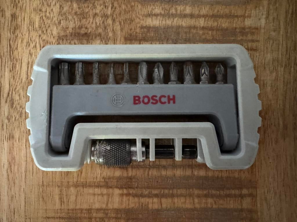 Bosch bitset bit bitjes set met bithouder in houder, Ophalen of Verzenden